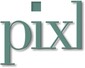 Pixl logo embossed